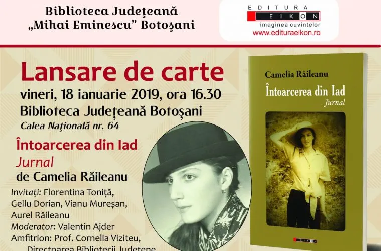 Lansare de carte la Biblioteca Județeană