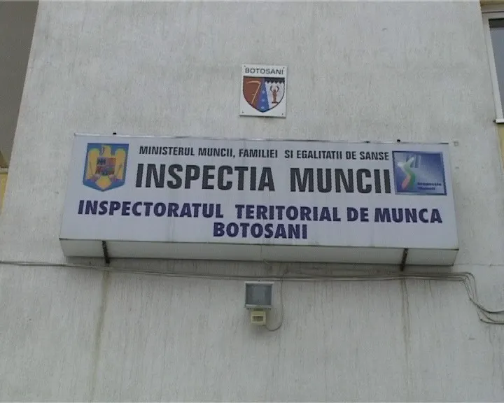 Botoșăneni depistați muncind la negru