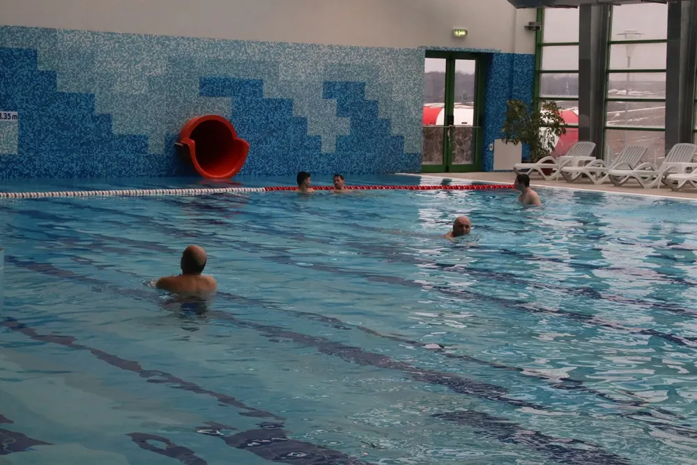 Puțini oameni la deschiderea complexului SPA din Cornișa FOTO&VIDEO
