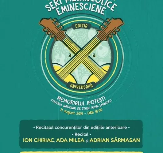 Festivalul ”Seri melancolice eminesciene” la Ipotești