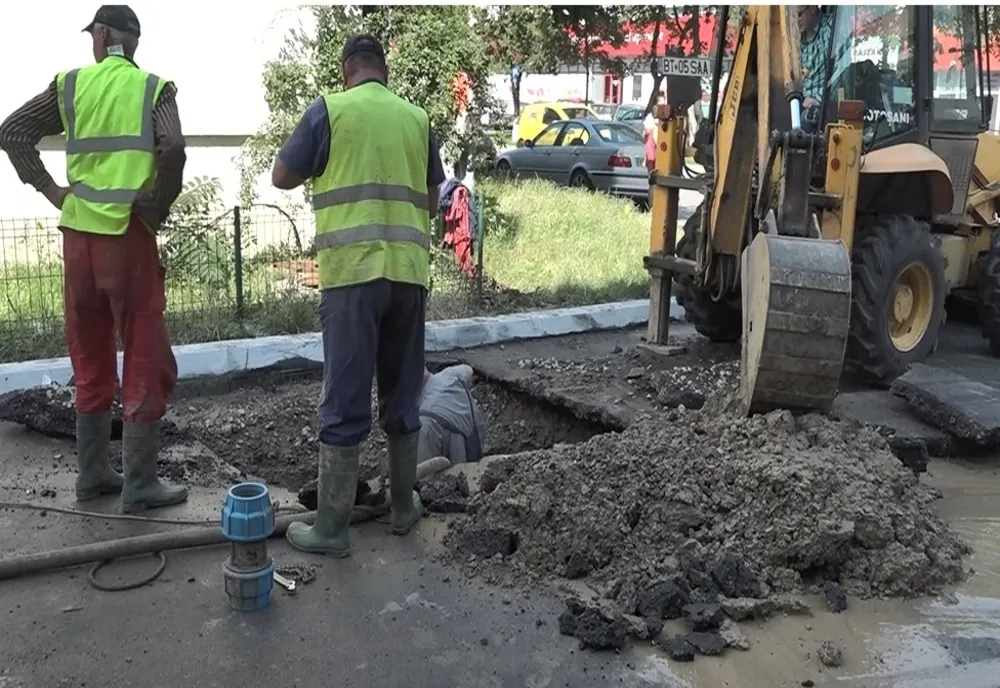 Mai multe străzi din Botoșani rămân fără apă