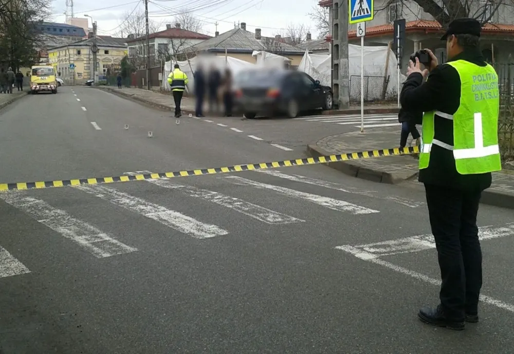 Accident pe o trecere de pietoni din Botoșani