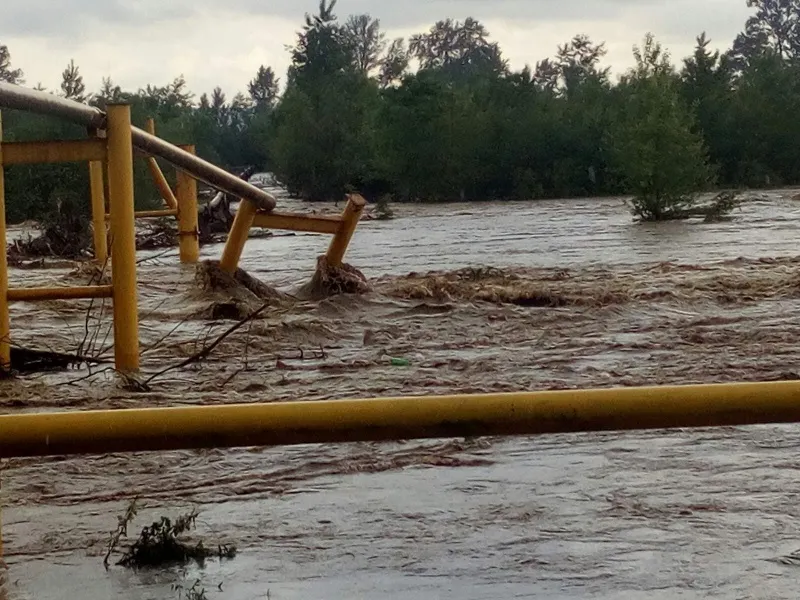 INUNDAȚII CATASTROFALE pe Prut. 197 de localități afectate VIDEO