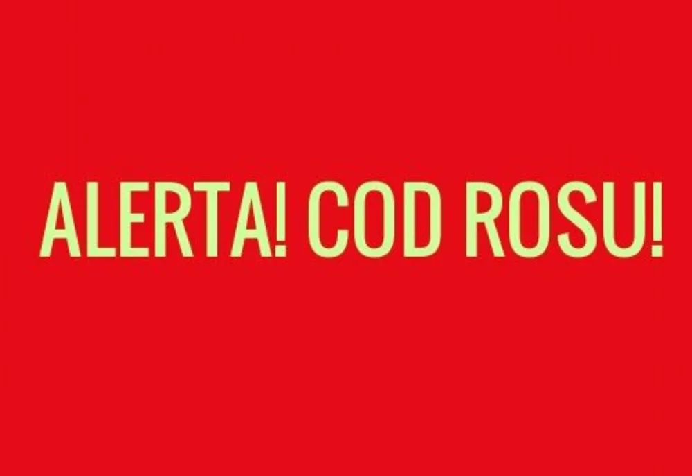 COD ROȘU de vreme rea în Iași 
