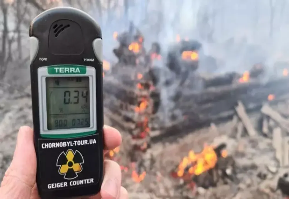 Risc radioactiv ridicat, în zona Kievului: soldații ruși au săpat tranșee și au amplasat mine terestre