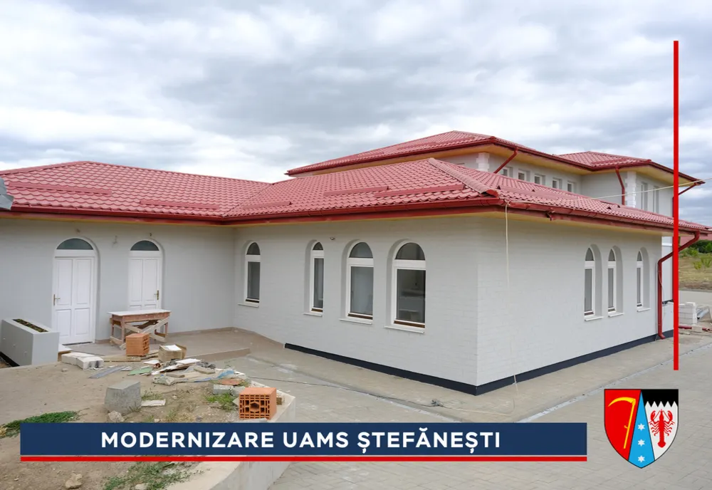 Modernizarea Unității de Asistență Medico-Socială Ștefănești se apropie de final