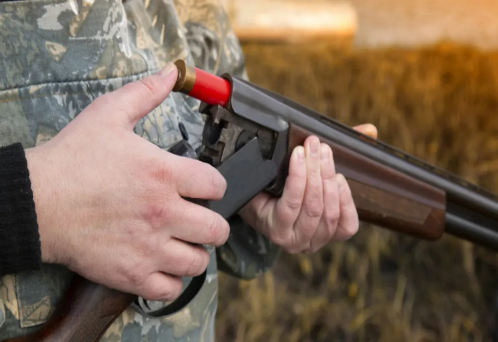 A luat arma tatălui și a plecat la vânătoare! Prins de polițiști cu leșul de porc mistreț în portbagaj