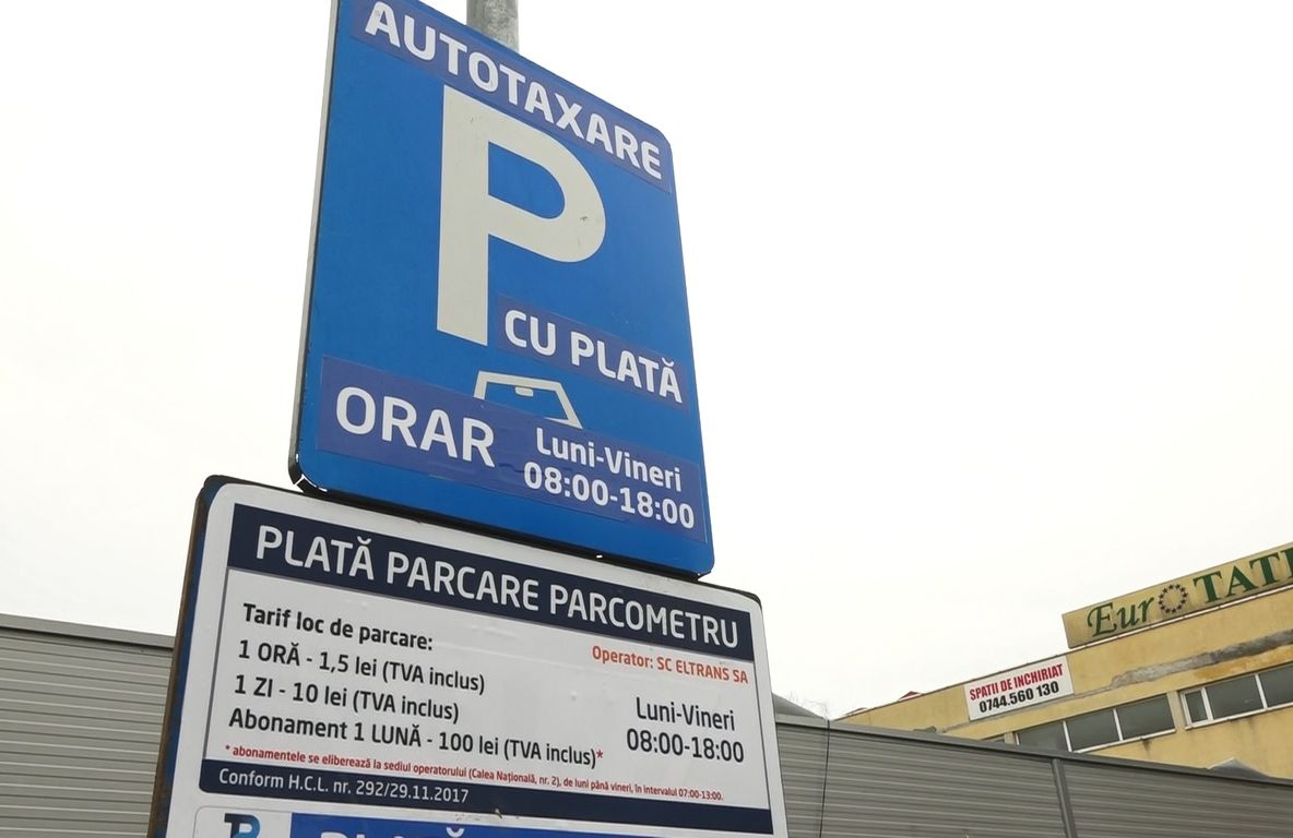 Încasări de peste 400.000 lei din parcările cu plată