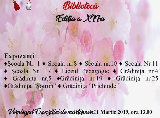 Expoziție dedicată mărțișorului la Biblioteca Județeană