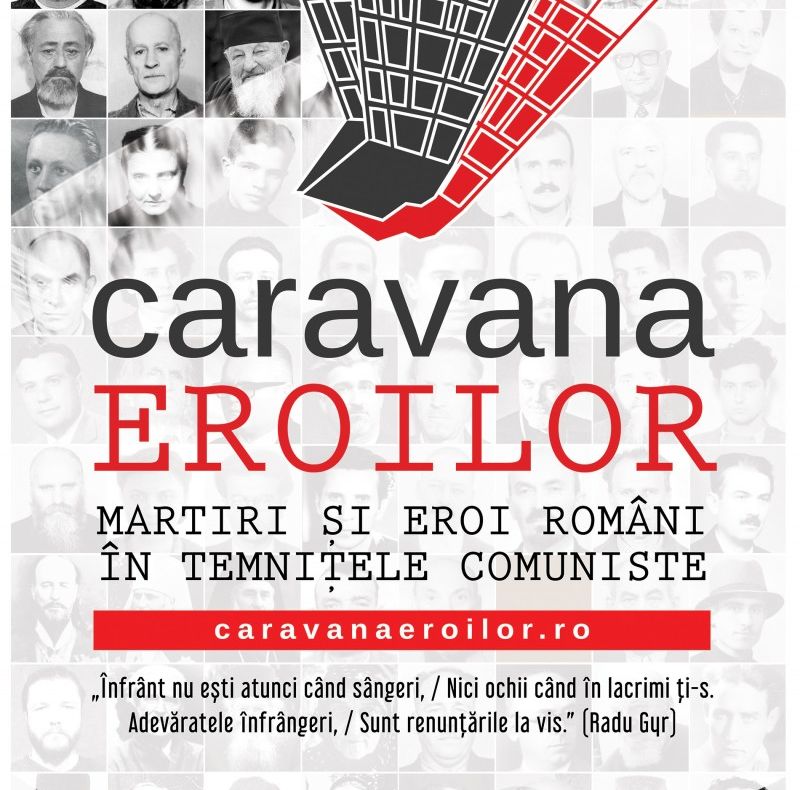 Cinci licee botoșănene vor găzdui Caravana Eroilor