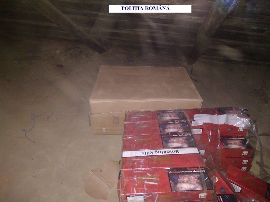 Percheziții în județul Botoșani. Peste 2600 de pachete cu țigări au fost confiscate