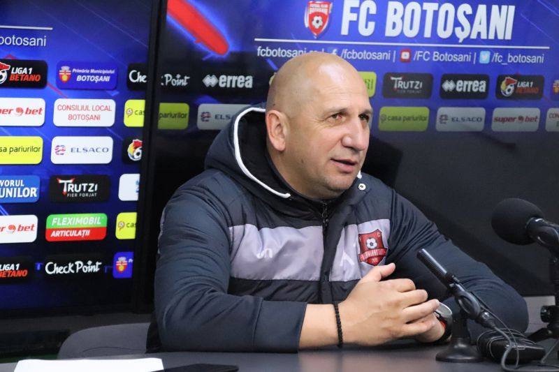 VIDEO. Miriuță își laudă jucătorii după înfrângerea de la Botoșani