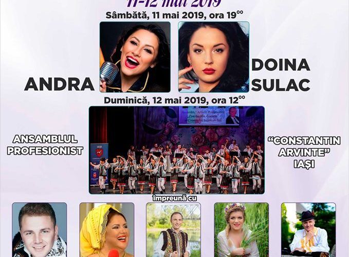 Artiști de renume la festivalul Floare Albastră