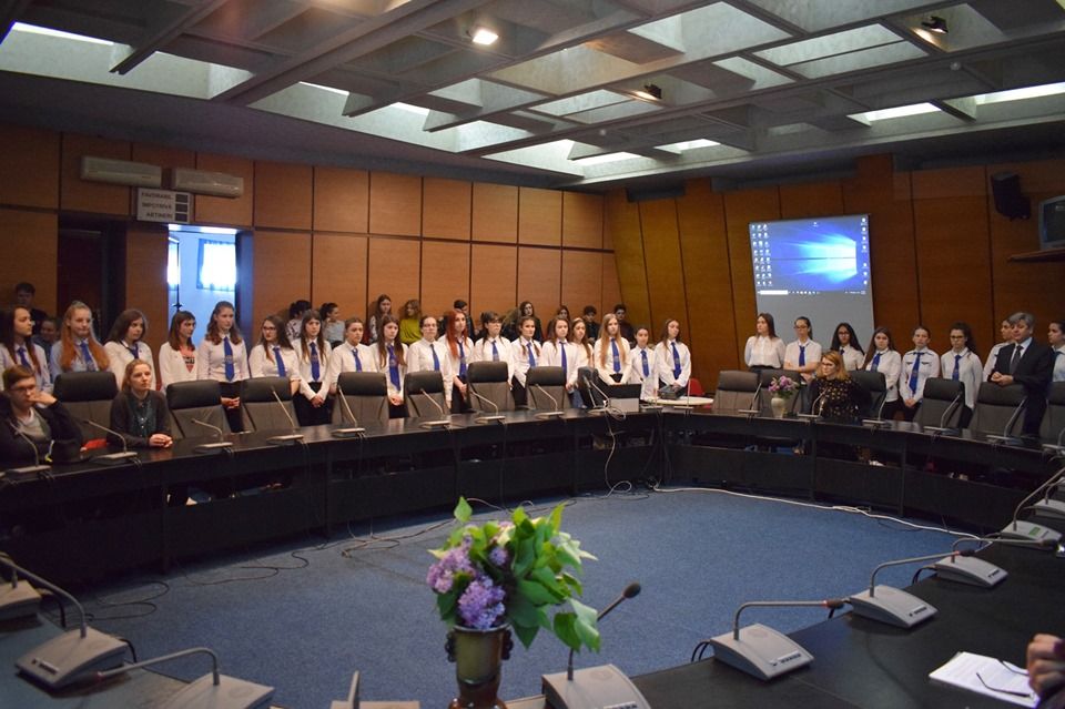 Ziua Europei sărbătorită la prefectură