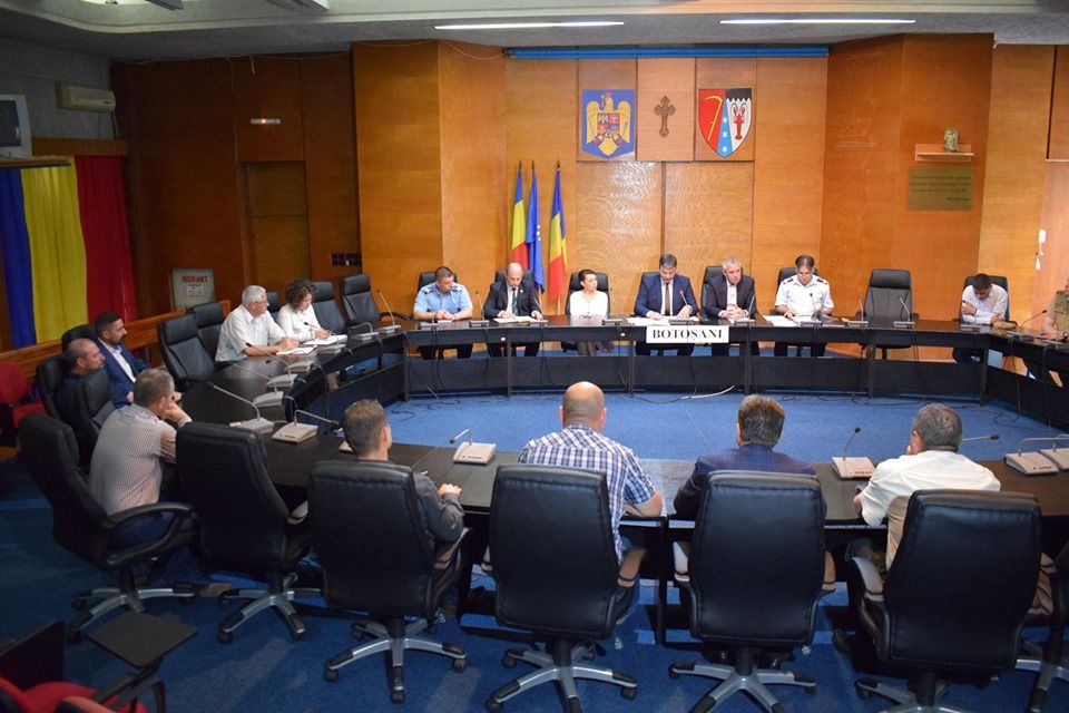 Ședință extraordinară a Comitetului pentru Situații de Urgență