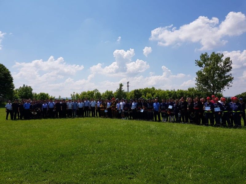 Etapa județeană a concursurilor profesionale ale serviciilor voluntare și private pentru situații de urgnță