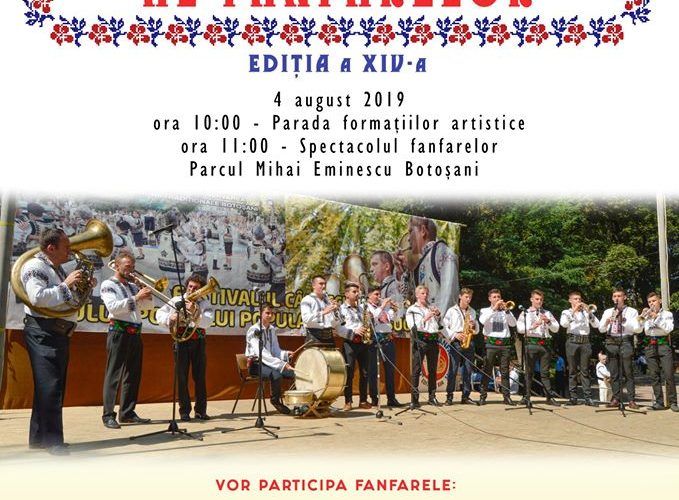 O nouă ediție a festivalului fanfarelor