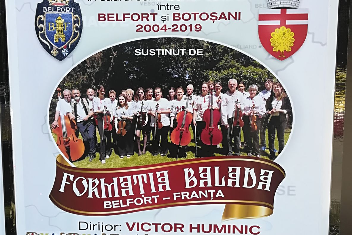 Concert susținut de o orchestră din Franța