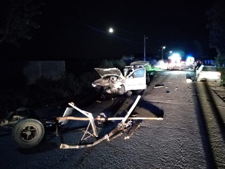 Accident grav la Corni