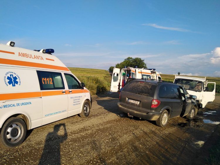 Grav accident la Corni