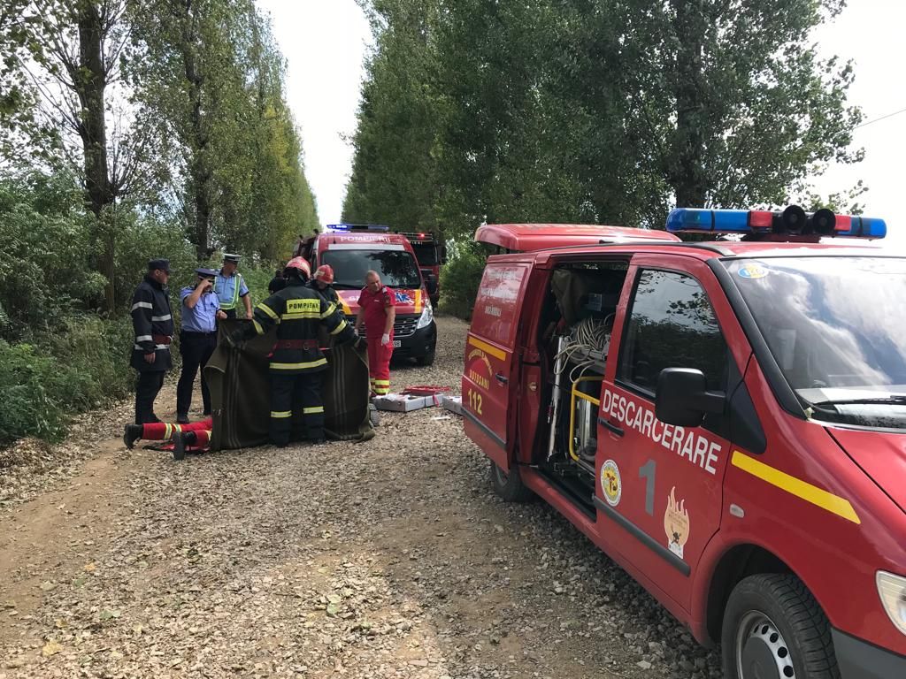 Accident mortal în comuna Unțeni FOTO