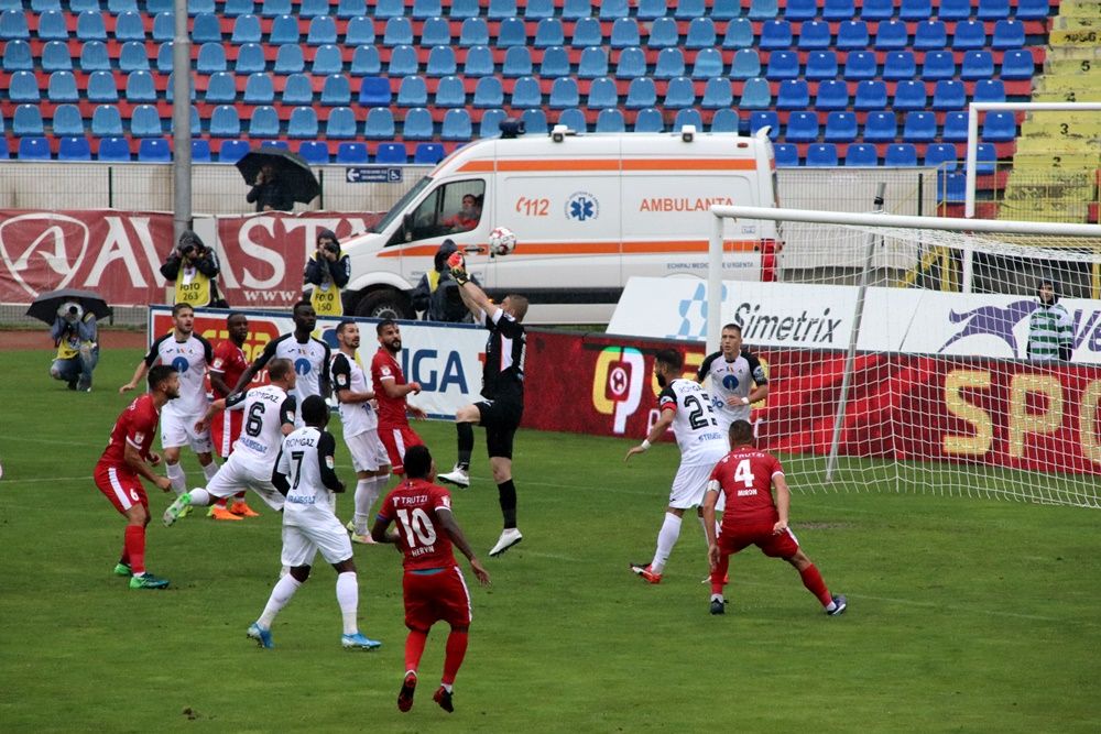 FC Botoșani - Gaz Metan 1-1. Portarul oaspeților a fost eroul meciului FOTO