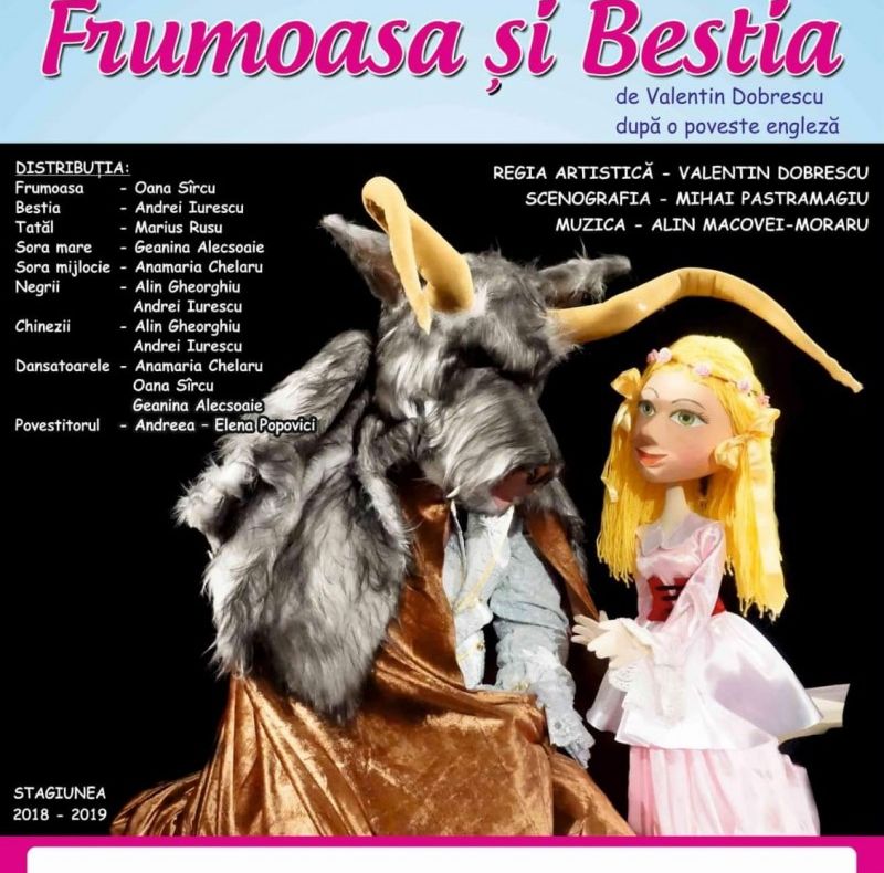 ”Frumoasa și Bestia” la Teatrul Vasilache