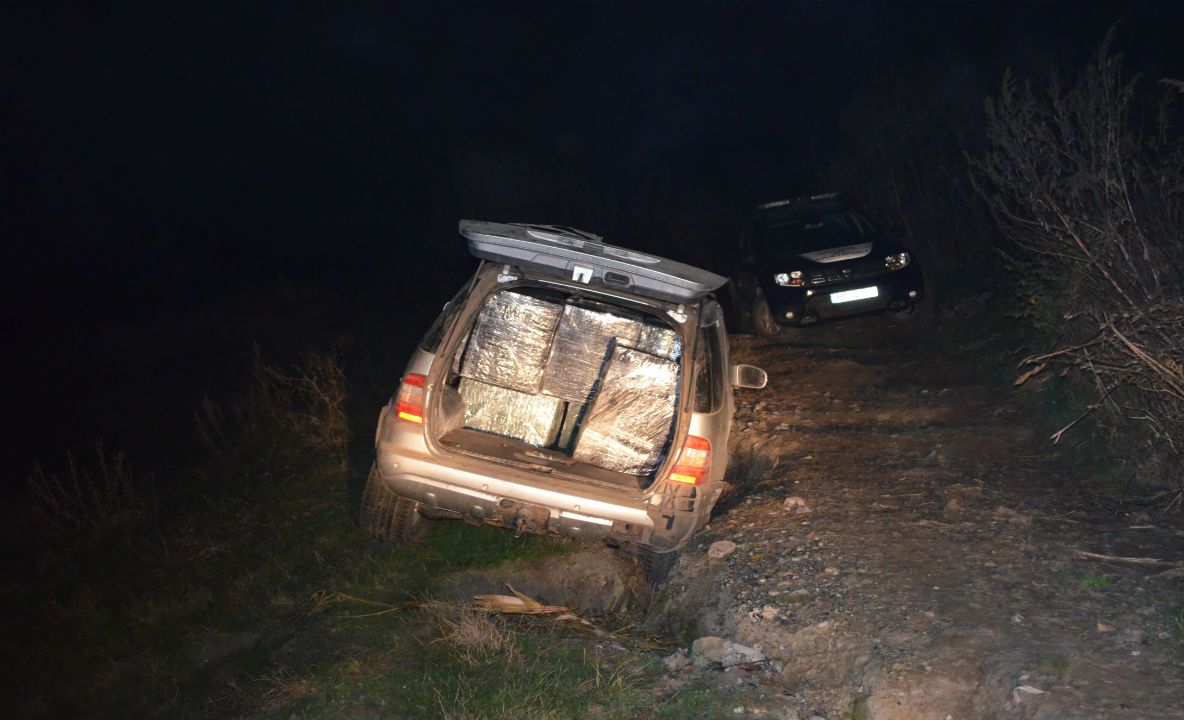 Captură de țigări în nordul județului Botoșani FOTO&amp;VIDEO
