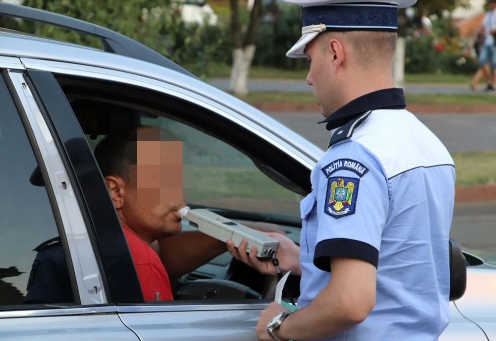 Șofer cu alcoolemia de 1,06 mg/l, prins pe o stradă din Botoșani