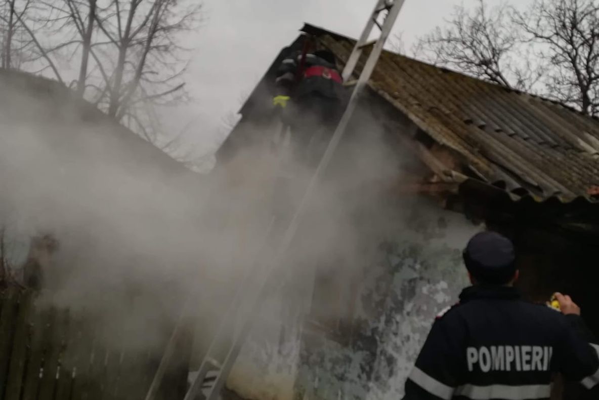 A rămas fără locuință în Ajunul Crăciunului