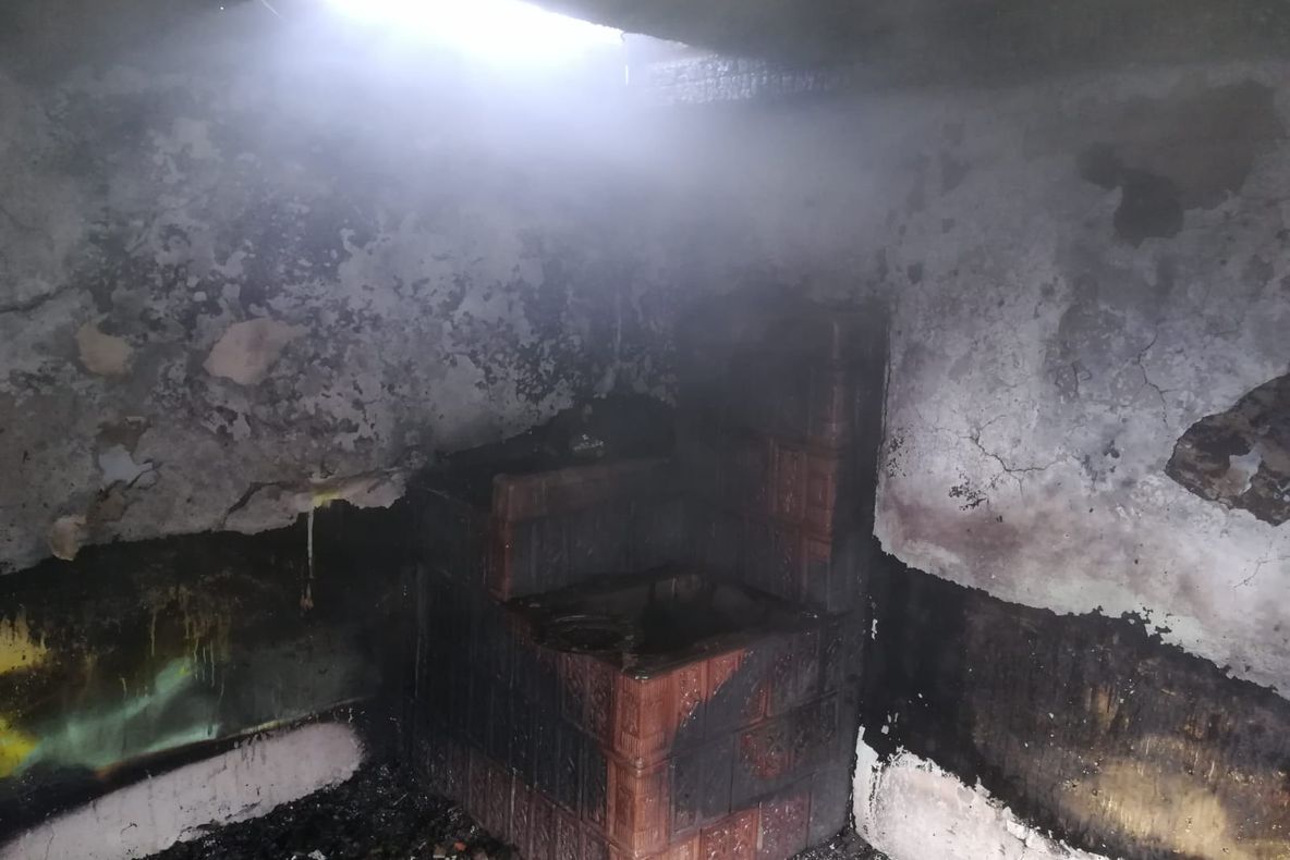 A rămas fără casă în Ajunul Anului Nou