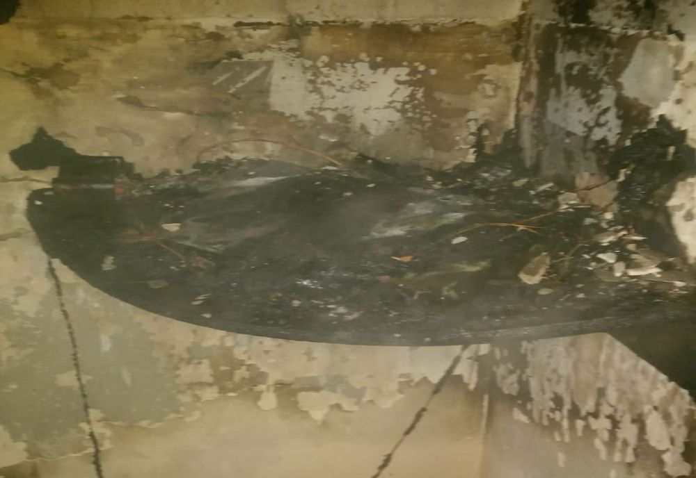 La un pas de tragedie din cauza unei lumânări