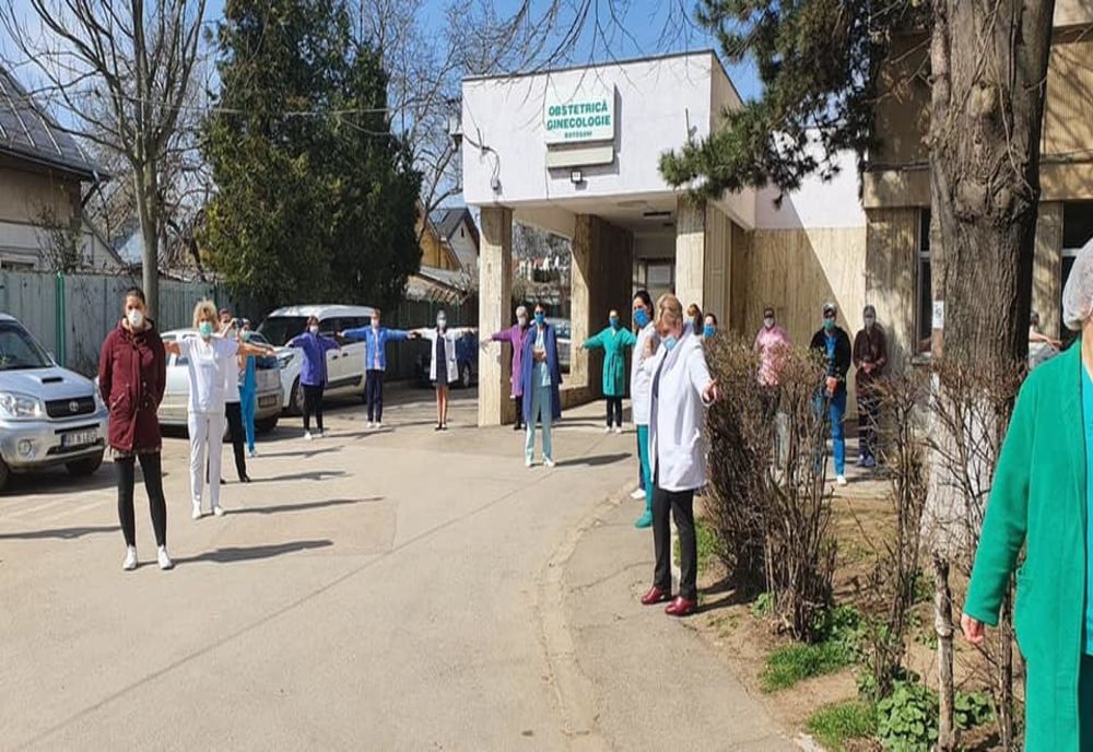 Protest la Maternitatea Botoșani. Medicii se opun opun transformării în spital COVID-19