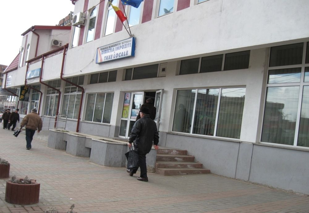 Direcția de Taxe și Impozite Botoșani si-a suspendat activitate