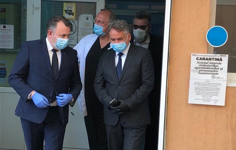 Ministrul Sănătății: „Am venit să evaluez Spitalul Județean Botoșani”