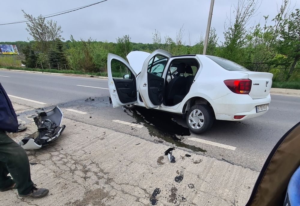 Accident pe drumul Botoșani – Suceava FOTO