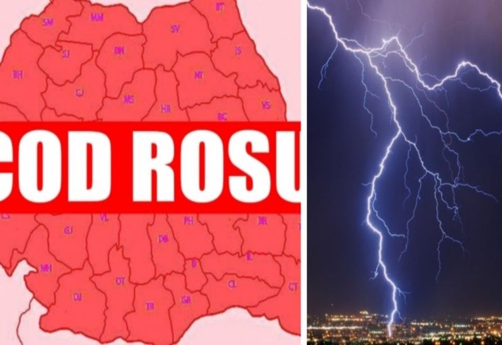 COD ROȘU la Botoșani! Mesaje prin Ro Alert către populație