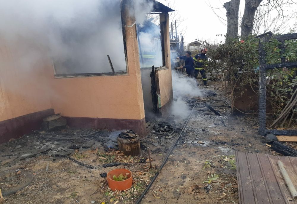 Incendiu la o casă Dângeni, din cauza unui scurtcircuit  
