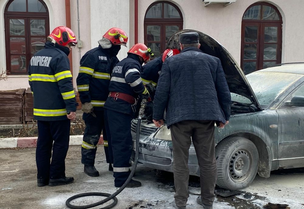 I-a luat foc în parcare în timp ce era la cumpărături