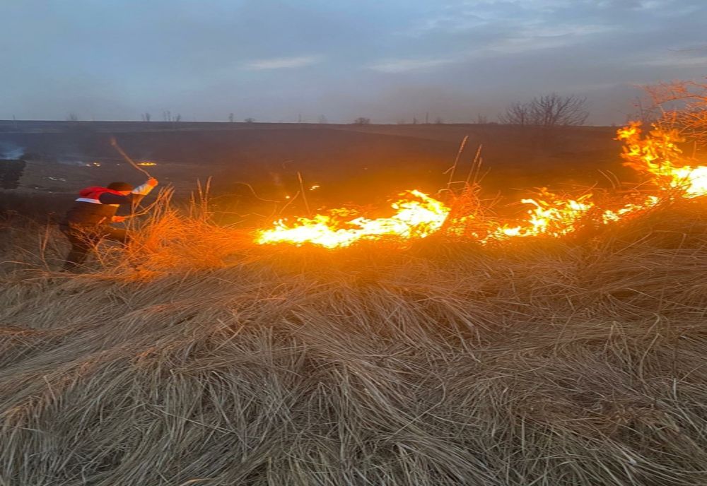 Nouă incendii în mai puțin de zece ore, la Botoșani