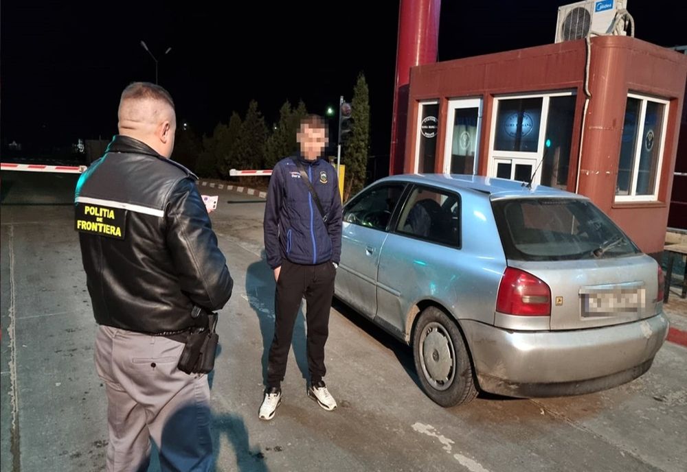 Auto radiat din circulaţie, depistat la ieşirea din ţară