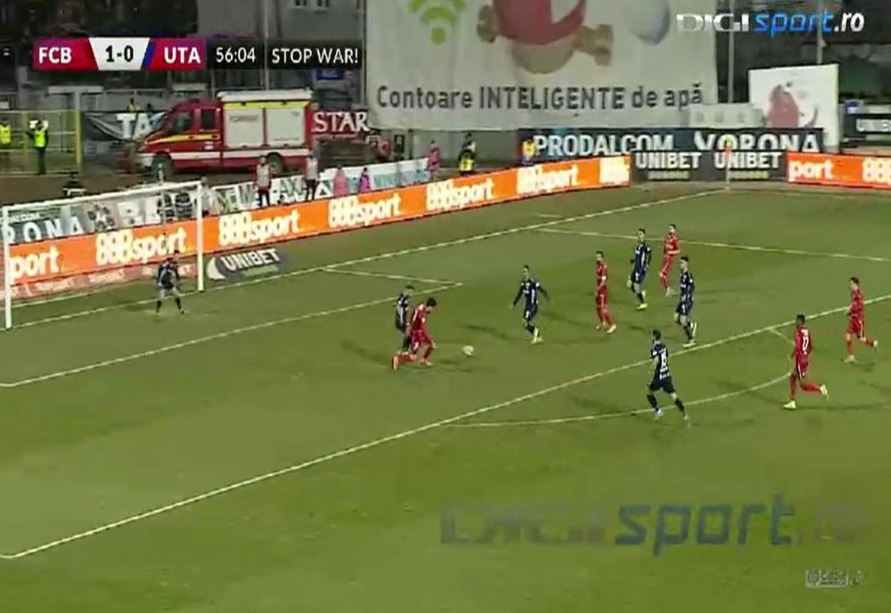 FC Botoșani, lider detașat în play-out, după victoria cu UTA