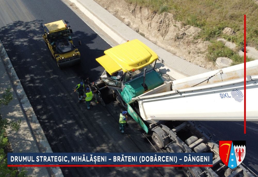 Asfaltare finalizată pe Lotul 1 din Drumul Strategic