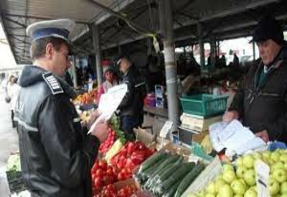 Razie de aploare în Piața Centrală din Botoșani