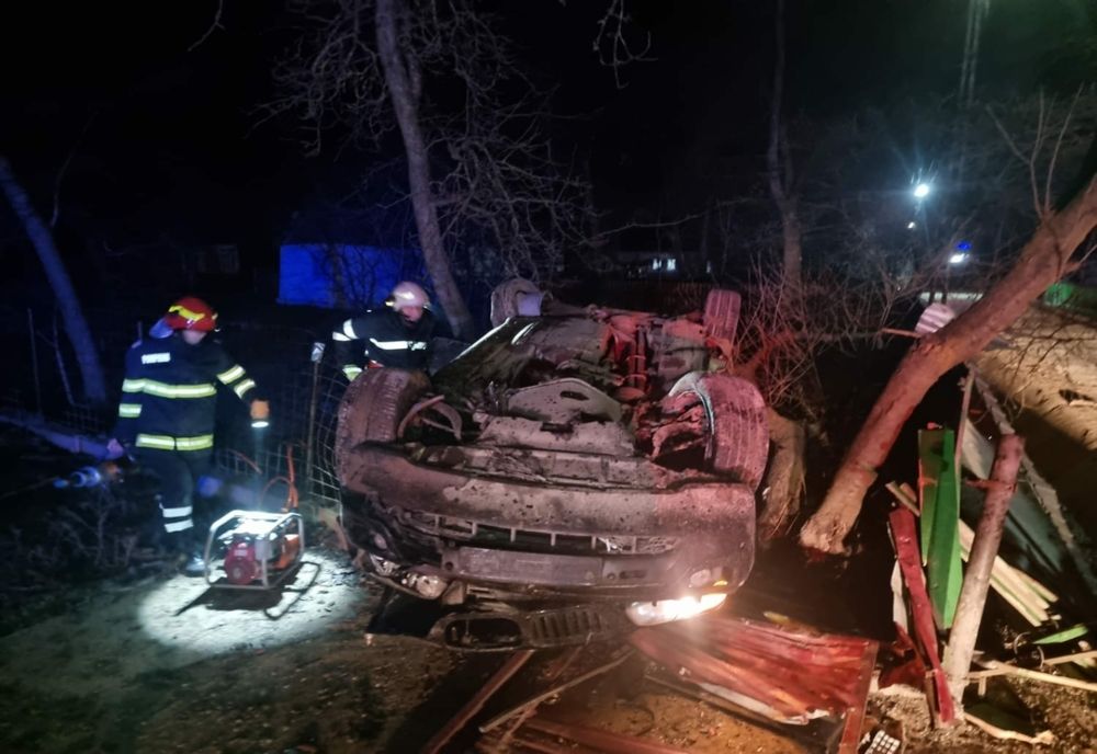 Accident cumplit pe un drum din Botoșani! Un tânăr și-a pierdut viața