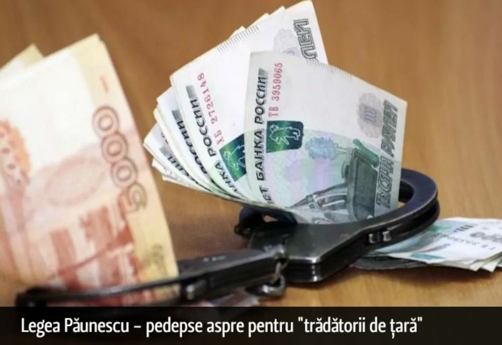 Legea Păunescu - pedepse aspre pentru "trădătorii de țară". Sancțiuni mai dure pentru corupție