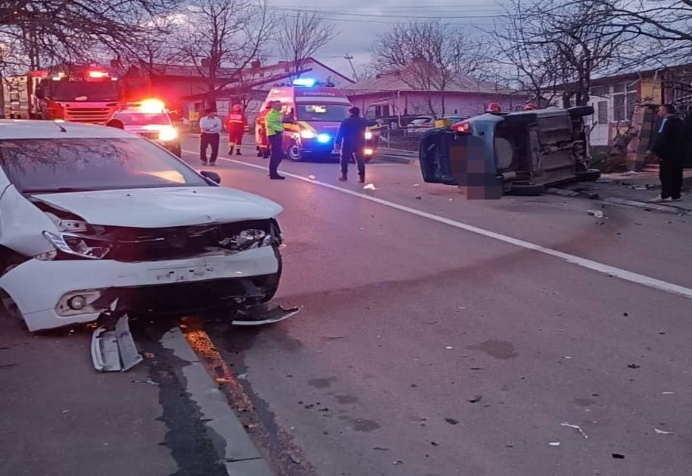 Cascadorie periculoasă pe o stradă din Dorohoi