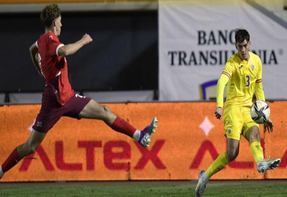 U20: ROMÂNIA - ELVEȚIA, 2-2 ÎNTR-UN MECI AMICAL
