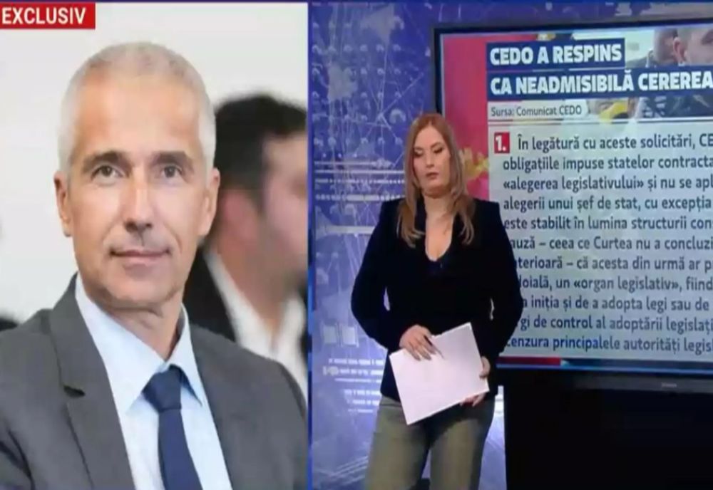 MINISTRUL JUSTIȚIEI, RADU MARINESCU, DECLARAȚII DESPRE DECIZIA CE4DO ÎN DEFAVOAREA LUI CĂLIN GEORGESCU: ”ESTE UN PROCES CÂȘTIGAT DE ROMÂNIA!”