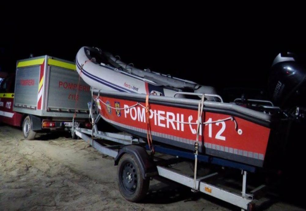 MISIUNE DE SALVARE A UNUI BĂRBAT BLOCAT PE O INSULĂ DE PE RÂUL PRUT